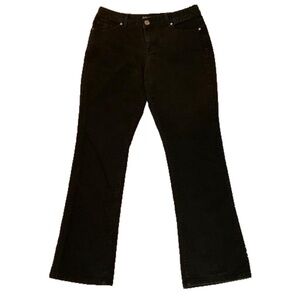 Style & Co Boot Cut Jeans, Size 10, Black Denim